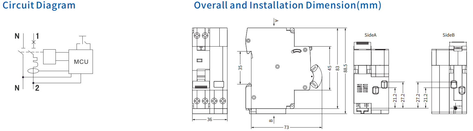 6KA RCBO CAL9-40 WITH AFDD CAL9-40AFD (3)