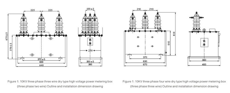 jlszv 10w type outdoor voltage power metering-box 2