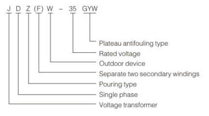 jdz x 8 35w outdoor voltage transformer 1