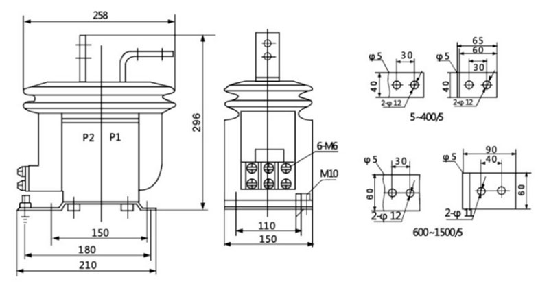 lzjc 10q type current transformer 3