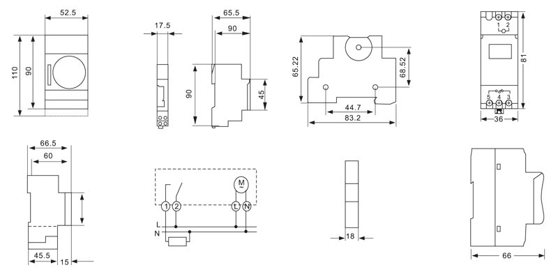 Circuit Breakers Supplier_Timer Relay Drawing